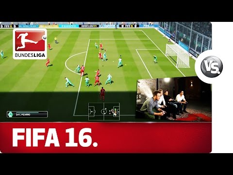 SV Werder Bremen vs. Hannover 96 - FIFA 16 Showmatch with EA Sports