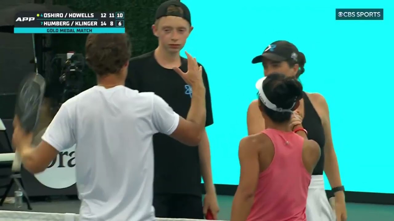 Oshiro/Howell v Humberg/Klinger | Championship Point | Mixed Doubles | APP Tour | Pickleball