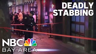 Man stabbed to death in downtown San Jose