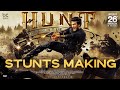 Sudheer Babu's 'Hunt' movie stunts making video