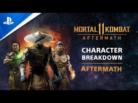 Mortal Kombat 11 Aftermath - Character Breakdown: RoboCop, Sheeva, & Fujin | PS4