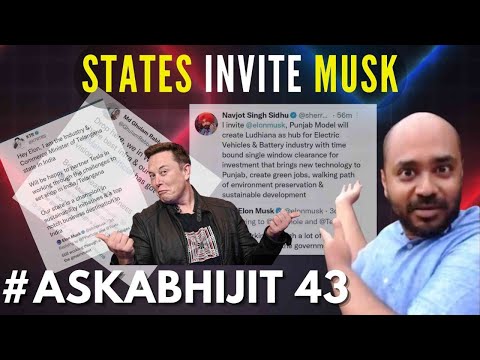 Musk Swayamvar | Non-BJP States - Musk is ours I Abhijit Iyer-Mitra's take I #AskAbhijit I EP 43