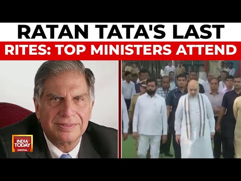 India's Top Ministers Attend Ratan Tata's Last Rites At Worli Crematorium | India Today