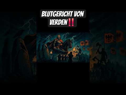 Das erzählt dir niemand über das Blutgericht von Verden‼️ #shorts #history #germanhistory #viral