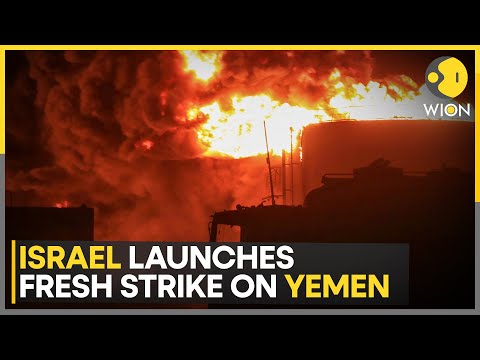 Israel Attacks Yemen’s Hodeidah, Striking Port Areas | Israel Warns Yemen: 'Stay Away' | WION