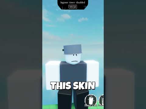 THE TINPOT NOOB FORSAKEN SKIN IS OVERPOWERED #forsaken #forsakenroblox