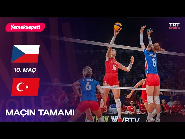 Maçın Tamamı  | Türkiye - Çekya "2025 Kadınlar VNL"  TRT Spor Yıldız x Yemeksepeti