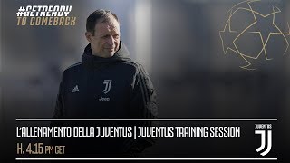 Juventus training session #JuveAtleti
