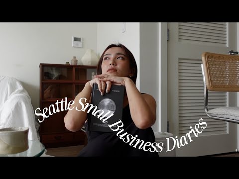 【seattle small business diaries☕️】2025 Planner📓/ ローンチ後の不安とかどこでもドアとか。