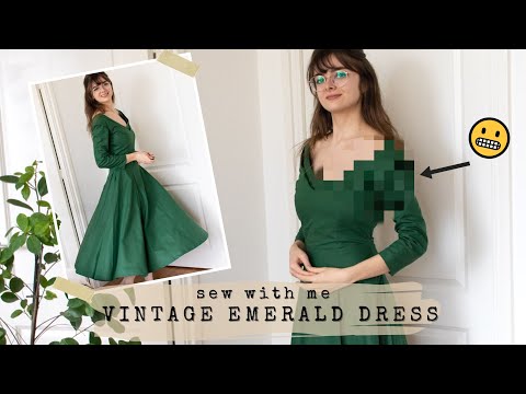Video: I Had Such High Hopes For This Dress 😅🧵 Sew With Me