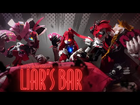 【LIAR'S BAR】DINO LIES, ZOMBIE SPIES, QUEEN OF HARBINGER IN MY EYE【Kureiji Ollie】