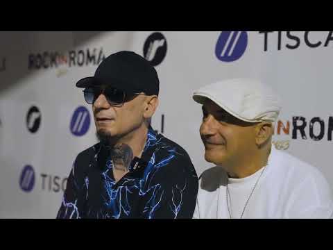 Articolo 31, l'intervista nel backstage di Rock in Roma 2023