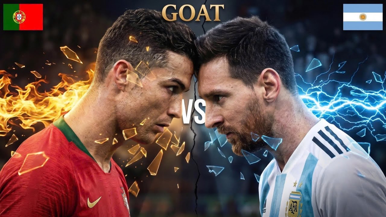 Ronaldo vs Messi : Face to Face Battle : Whoโs The Real GOAT?!