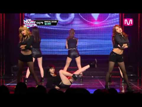 걸스데이_Womanizer(Dancing9 Special stage@Mcountdown 2013.4.11)