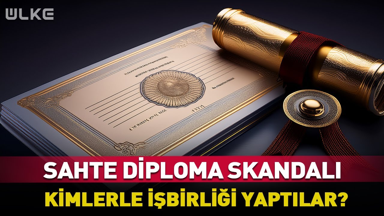 Sahte Diploma Skandalı! Kimlerle İşbirliği Yaptılar?
