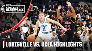 No. 5 UCLA HOLD OFF No. 17 Louisville in Paris 🍿 | Full Game Highlights | ESPN College Basketball