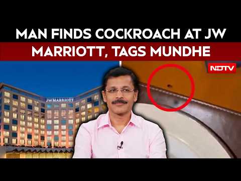 Mumbai News | Cardiologist Finds Cockroach At Dinner Table At JW Marriott, He Tags Tukaram Munde