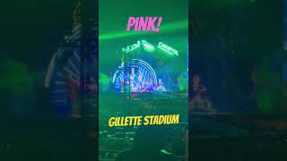 PINK LIVE IN CONCERT GILLETTE STADIUM FOXBORO, MA. 8/21/2024 #pink #shorts #gillettestadium #foxboro