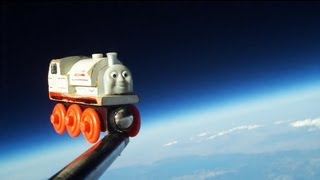 A Toy Train in Space