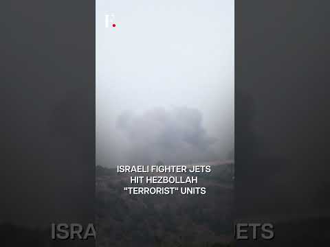 Israel Bombs Hezbollah “Terrorist” Infra in Southern Lebanon | Subscribe to Firstpost