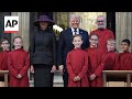 Donald and Melania Trump participate in events at Windsor Castle