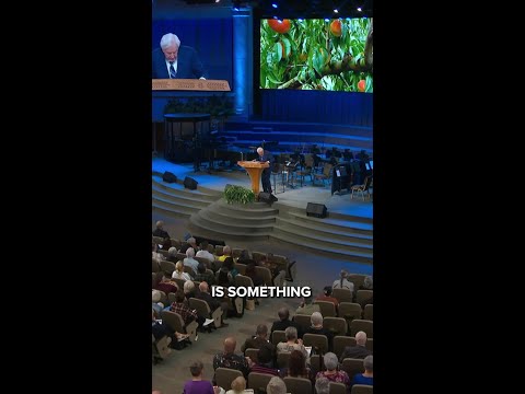 David Jeremiah - "You don't bear fruit simply for yourself. You bear fruit in your life so that you might..."