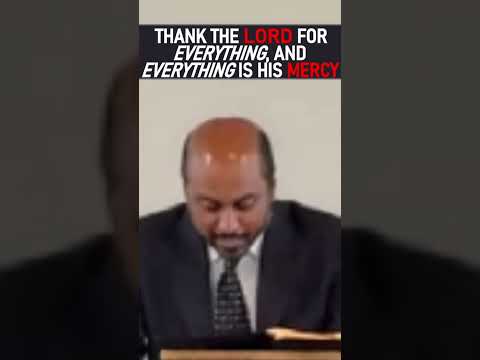 Thank The Lord For Everything, And Everything Is His Mercy  - Pastor Rom Prakashpalan Sermon #shorts