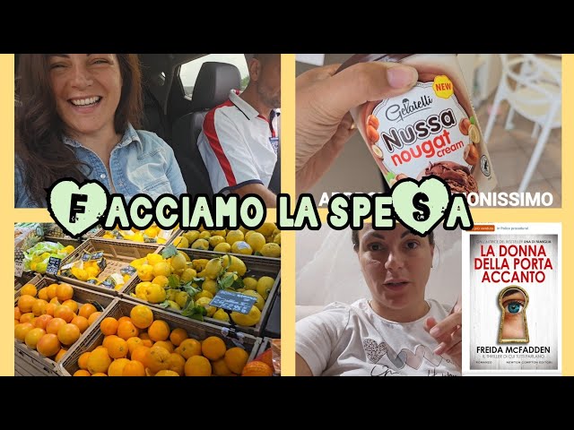 FACCIAMO LA SPESA CARREFOUR E NOVITÀ LIDL/nuovi libri e giornate lente...