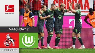 Wind with another Brace! | 1. FC Köln — VfL Wolfsburg 1-2 | Highlights | MD 2 – Bundesliga 2023/24