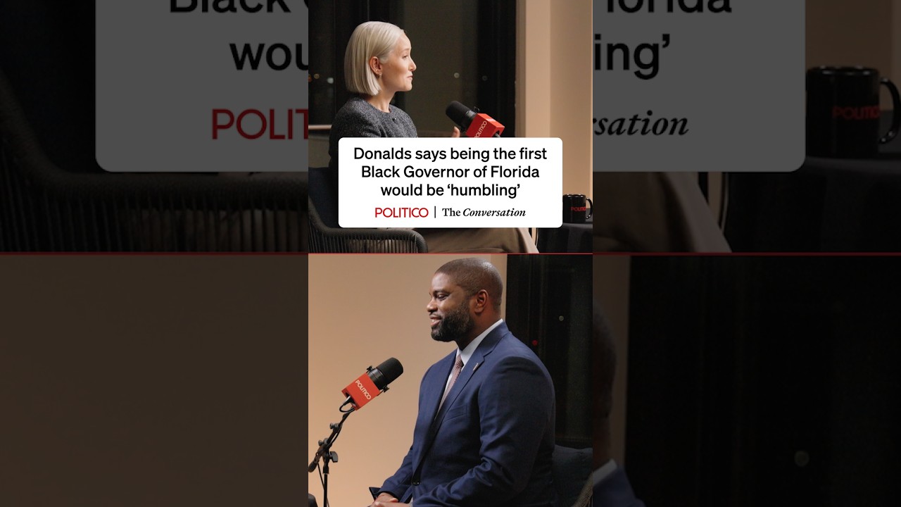 Donalds says being the first Black governor of Florida would be 'humbling'