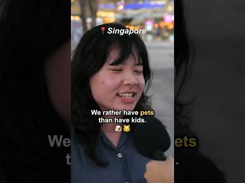 What do young Singaporeans Think of Marriage & Children? #shorts