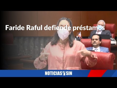 Faride defiende préstamos aprobados en Senado