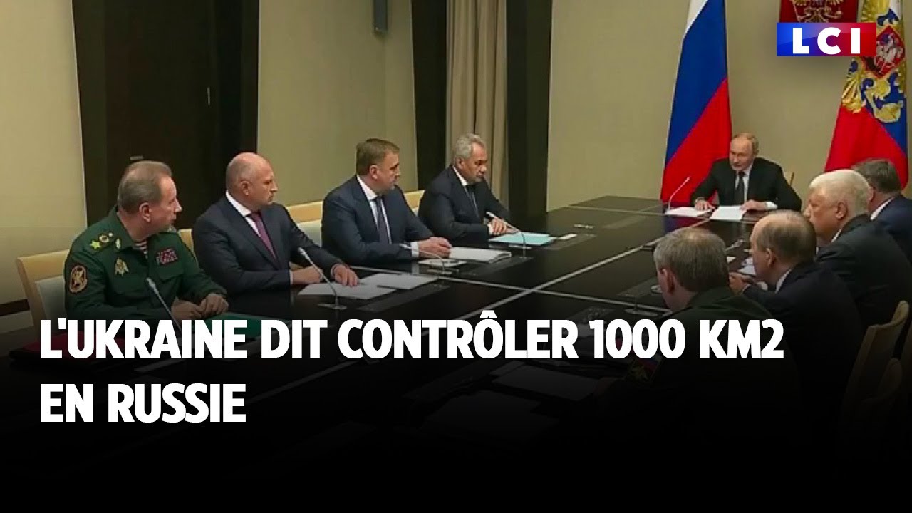 L'Ukraine dit contrôler 1000 KM2 en Russie