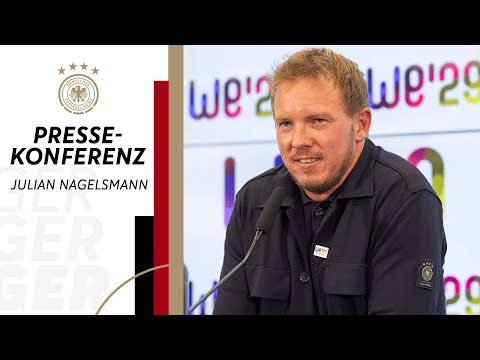 RE-LIVE | Kaderbekanntgabe der Nationalmannschaft mit Julian Nagelsmann | WM-Qualifikation