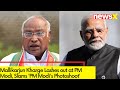 Mallikarjun Kharge Lashes out at PM Modi | Slams PM Modis Photoshoot | NewsX