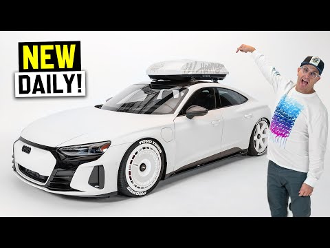 Ken Block's NEW 637hp All-Electric Audi RS e-tron GT! The fastest production RS on EARTH!