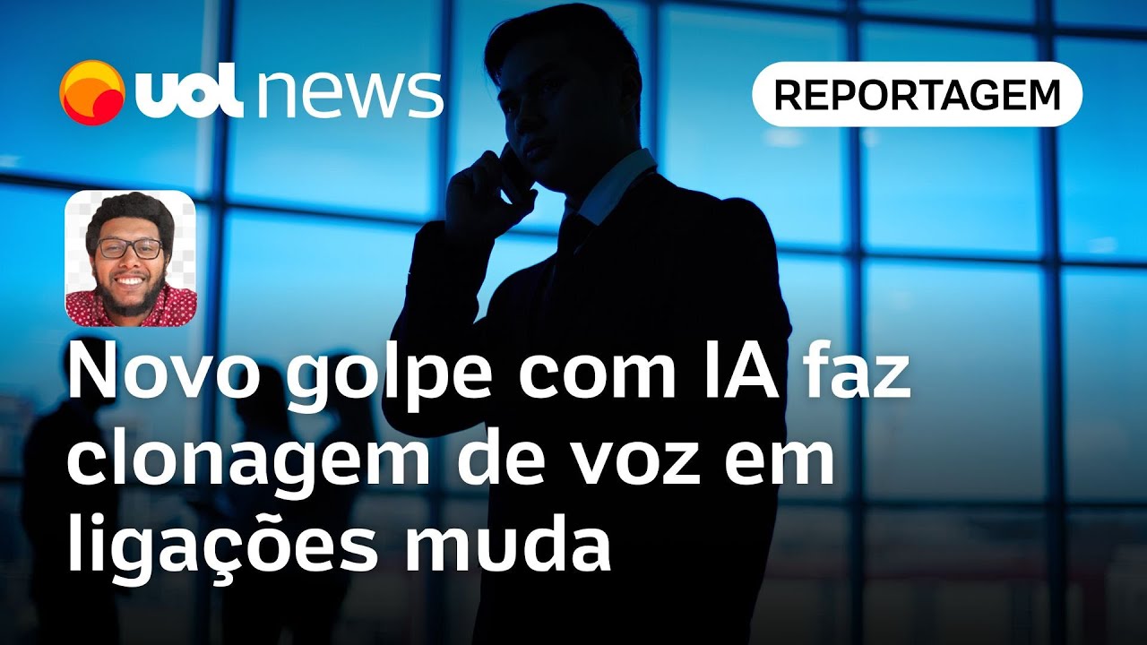 Polícia de SP alerta para novo golpe usando IA em ligações mudas para clonar voz | Helton Simões