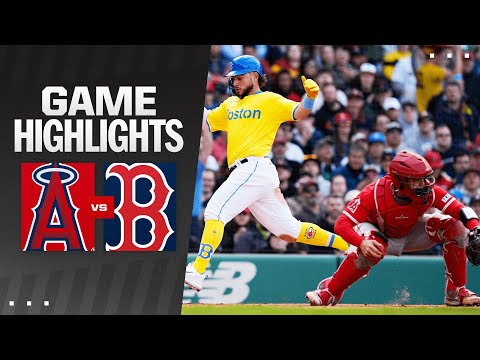 Red Sox vs. Angels Game Highlights (4/14/24) | MLB Highlights video clip