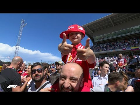 Kimi Fan Meets His Idol | 2017 Spanish Grand Prix