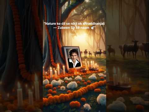 “जब पूरा जंगल Zubeen Sir के लिए रो पड़ा 🕊️ | Emotional Tribute Story”