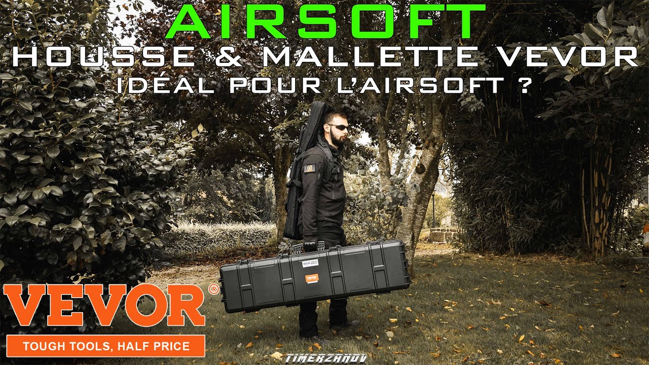 AIRSOFT - [GEAR] Vevor Housse et Mallette de transport - Idéal pour l'airsoft ? [FR]