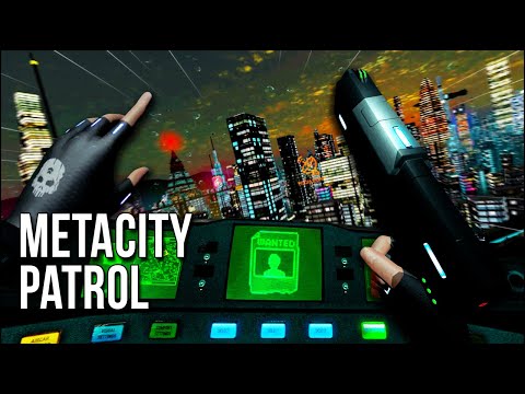 Metacity Patrol | Flying Around A Cyberpunk City As The ...