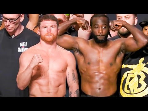 Canelo vs Crawford • FULL Weigh-In & Final Words | “I Can’t Wait!” 🔥