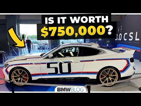 This is the 00/50 BMW 3.0 CSL | Costs $750,000
