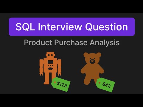 Product Purchase Analysis - SQL Technical Interview Question