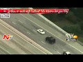 Watch : US police in 'slow-speed' chase