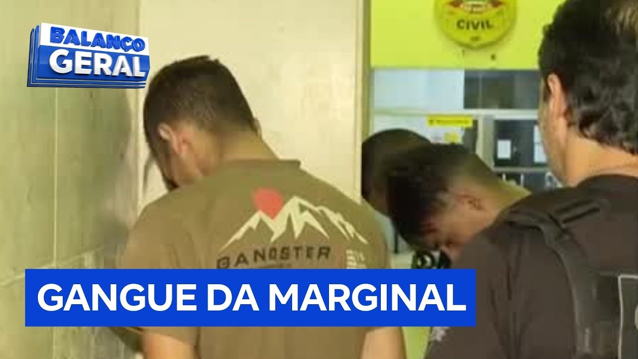 Polícia prende integrantes de quadrilha que armava emboscadas na Marginal Tietê em SP