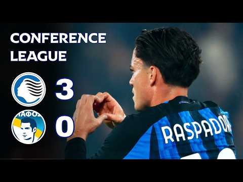 Atalanta - Pafos FC | 3-0 | Highlights | Conference League 2026-27 | atalanta pafos