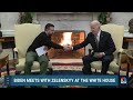 Biden meets with Ukrainian President Zelenskyy at the White House  - 04:53 min - News - Video