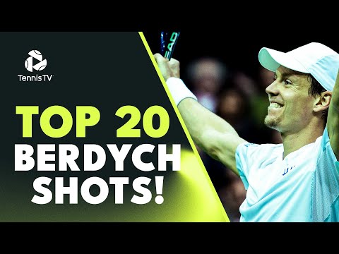 Tomas Berdych: Top 20 SPECATCULAR Shots!